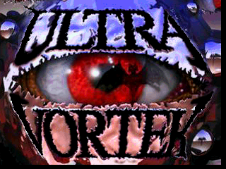 Ultra Vortek title screen for Jaguar